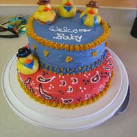 Western Babyshower made this for my friend