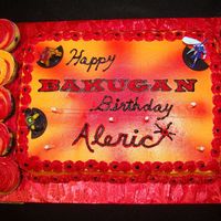 Birthday Cake I was in a rush so I didn't include the Japanese characters.