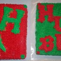 Don't Be A Scrooge Buttercream Icing and Cake