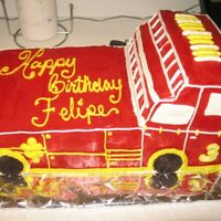 Firetruck Cake 