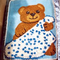 My First Baby Shower Cake This is the first baby shower cake I ever made! A friend of mine in Indiana commissioned me for it. It was transported to Chicago for the...