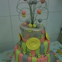 Topsy Turvy Cake My very first topsy and turvy cake...It was fun doing it...TFL.