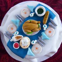 Tiny Dinner I made this for my son's school's fundraiser- Idea was taken from an incredibly talented CC member