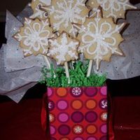 Snowflake Bouquet Another bouquet for work. NFSC/Antonia74 Royal Icing.