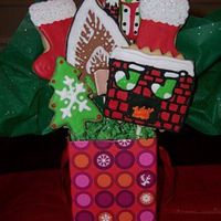 Cozy Christmas Home Another christmas bouquet for work. NFSC and Antonia74 RI.