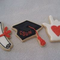 Graduation Cookies Penny's cookie recipe, with Antonia's Icing. I was also invitied to the party and I overheard someone say, "I think I need...