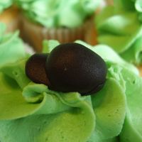 Ball Cap Cupcake The topper for the blackjack birthday cupcakes. This silly little hat took me FOREVER to make. Eventually, I just ended up using a ball of...