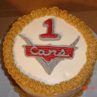 Child Personal 1St Birthday Cake This cake goes with the Tow mater sheet cake