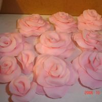 Fondant Roses First try at fondant roses