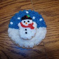 Christmas Cookie sugar cookie with buttercream frosting