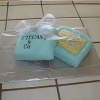 Tiffanys Box Cake 