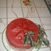 Maltese Cross Xmas Cake 