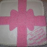 Birthday Cake buttercream icing