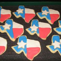 Texas Rodeo Cookies my daughter and I made these cookies for her school rodeo day. we used teh bags of royal icing that you just add water to - made it much...