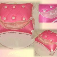 First Pillow Cake Satin Ice and Fondarific was used in the making of this pillow cake.