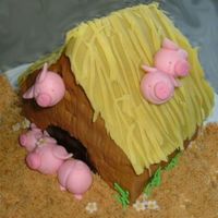 Pig Pen I am a great fan of Debbie Brown. This is a chocolate cake.