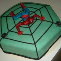 Spiderman_506_X_441.jpg Filled with vanilla cream and strawberry.Covered with marzipan.