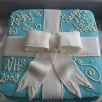 Tiffany Box Birthday Cake 