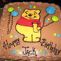 Winnie The Pooh Cake 