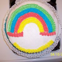 Rainbow My very first cake