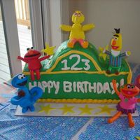 Sesame Street Birthday Cake A Sesame Street bday cake I did for my daughter's 2nd birthday this past weekend. I really had alot of fun making the characters. If...
