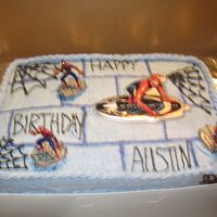 Spiderman Birthday I made this for a co-worker's grandson