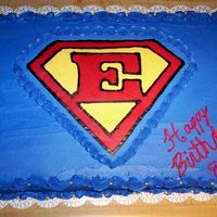 Superemma This is a FBCT for a little girl who wanted a Super Heroes birthday cake. I hope she likes it.