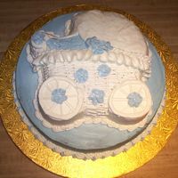 Rachel's Baby Shower Cake Not my best work...by any stretch...It took 3 hours to even get it to look like this. But hopefully it will taste good!