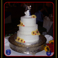 Wedding Cake Cake for my niece's wedding.