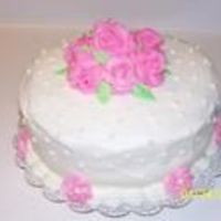 Awww My First Wilton Roses :) First Course finale cake-