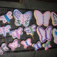 Fondant And Ri Cookies These cookies were not planned out carefully enough. I was just testing out consistencies and practicing my piping. I hand cut all of these...