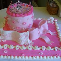 Princess Birthday This is what they asked for! The crown was brought to me by the customer. Hope they liked it.