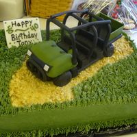 3D Ranger Atv Cake This was for a man's b-day who had just ordered a new Ranger like this one.