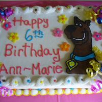 Scooby-Doo This little girl was in the hospital the weekend of her b-day! Poor thing! Her mom ordered last minute just hoping for some plain cupcakes...