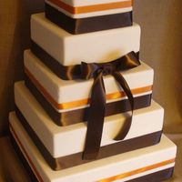 Square Wedding Cake Just another Dummy!