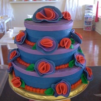 "lola" Cake The theme for this birthday party was Marc Jacobs "Lola" perfume. The birthday girl wanted the cake to be the exact colors of the...