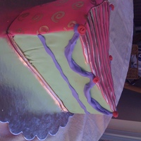 Piece Of Cake Birthday cake for my mom.