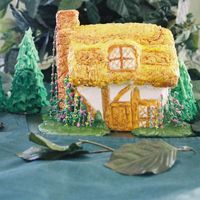 Cottage In The Great Outdoors Thatched cottage in the woods amid pines and the great outdoors