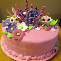 Littlest Pet Shop Last minute request. Little girl loves bunnies, flowers, and pink. Hate to say it but I kind of through this one together. She loved it...
