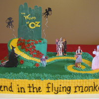 Wizard Of Oz One of my favorite movies! I know, "Send in the flying monkeys" is not a line from the movie. Made this for a little boy for his...