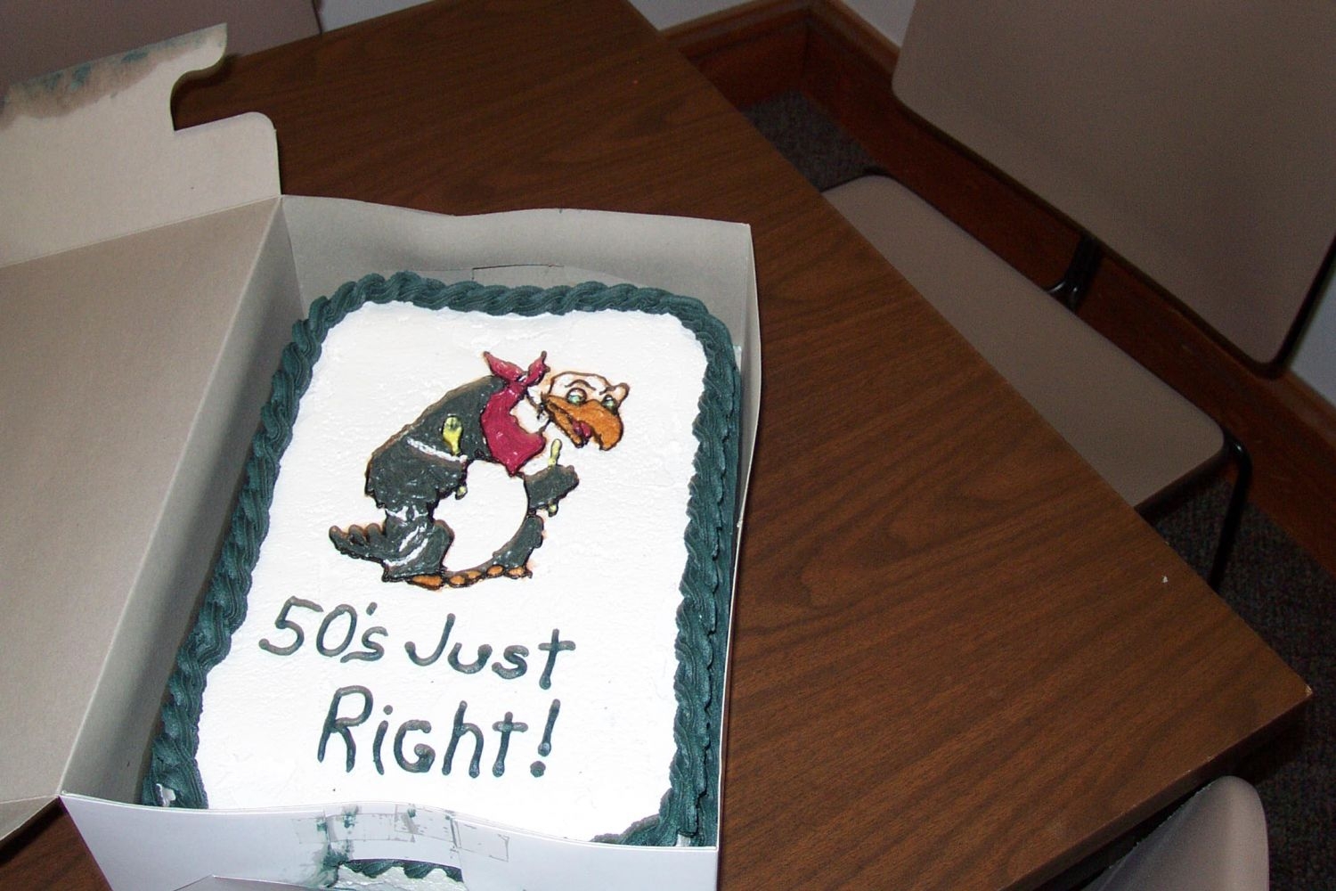 Vulture Cake I did this as a birthday cake for a coworker. He really liked it.