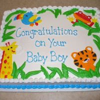Rainforest Baby Shower 