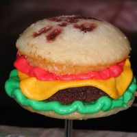Img_3682.jpg Baby cheeseburgers for my daughter's birthday in school. An ode to her favorite food.I decorated these on my cake nail. Many thanks to...