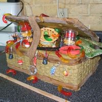 Fishing Creel I just got back from holidays and decided to post these pics of my first attempt at sugarpaste anything.. Lots of things I could have done...