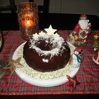 Christmas Ganache Cake My family loves this cake so when everyone requested for Christmas, I had to oblige. The only regret Have is I was too heavy with the white...