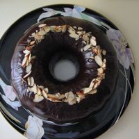 Independence Day (Chocolate Ganache) My brother-in-law loves my chocolate ganache so I made it for the 4th of July this year - something different