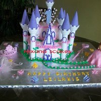 Castle Birthday Cake 