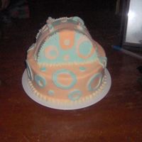 First Attempt At Purse Cake This was my first try at a purse. I wasn't crazy about the colors, but my niece wanted orange and blue, so this is what I gave her....