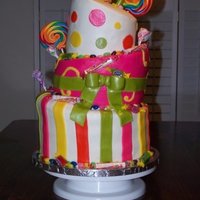 Topsy Turvy Topsy Turvy cake I made for my niece birthday. She found the picture of this cake online. I'm not sure where, but it looks like...