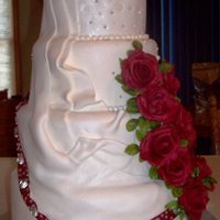 Marthey.jpg Round contour cakes, fondant covered.